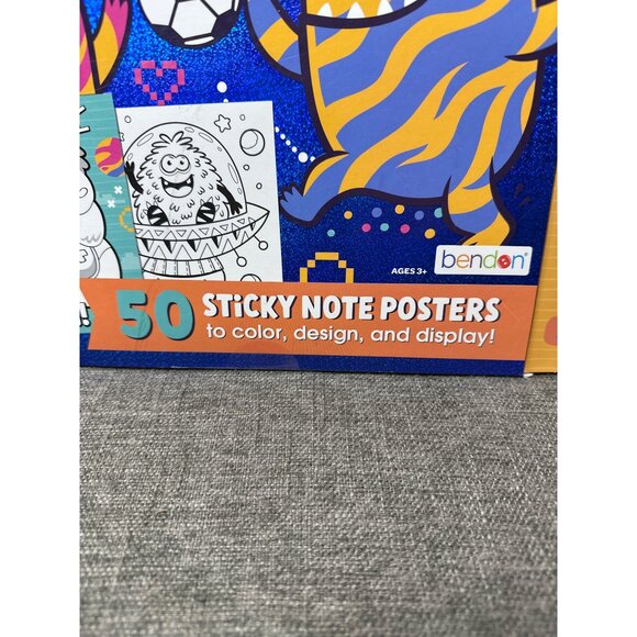 Sticky Note Art Intergalactic Awesomeness Set 50 Sticky Note Posters & 5 Sticky - Picture 3 of 5